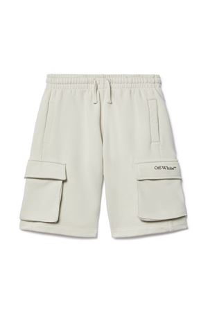 Bookish Shorts OFF WHITE KIDS | OBCI005S25FLE0010510